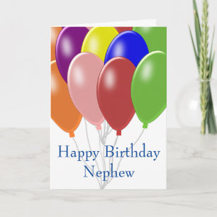 Personligen Nephew Birthday Kort