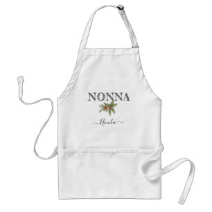 Personligen NNA Apron med fickor Förkläde