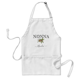 Personligen NNA Apron med fickor Förkläde