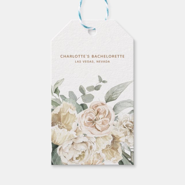 Personligen om  från partiet Bachelorette Helg Presentetikett (Framsidan)