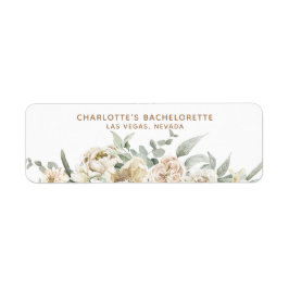 Personligen om  från partiet Bachelorette Helg Returadress Etikett
