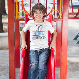 Personligen Påskhare Namn T Shirt