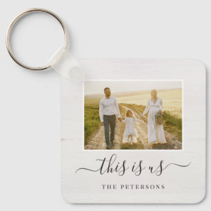 Personligen Photo Keychain (fotokedja) för lantbr Nyckelring