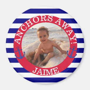 Personligen Photo Magnet för sjöbåtar