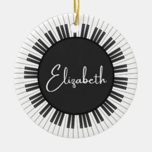 Personligen Piano Music Ornament Anpassade