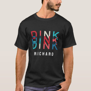 Personligen Pickleball-spel med anpassat namn Dink T Shirt