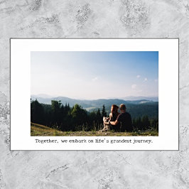 Personligen Poster design för Life's Äventyr