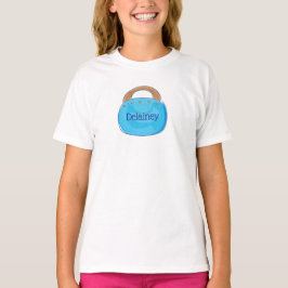Personligen Preppy Blue Bermuda Bag T Shirt