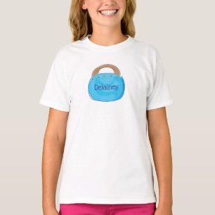 Personligen Preppy Blue Bermuda Bag T Shirt