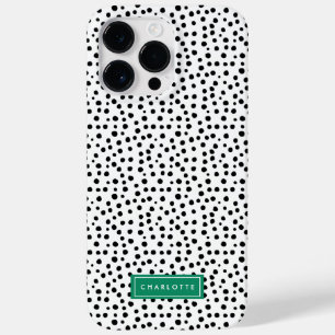 Personligen Preppy Dalmatian Dots Print