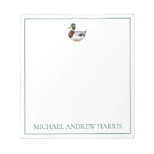 Personligen Preppy Mallard Anka