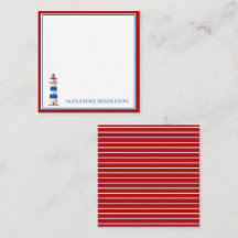 Personligen Preppy Nautical Lighthouse
