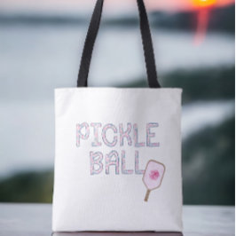 Personligen Preppy Pickleball Tygkasse