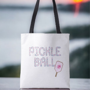 Personligen Preppy Pickleball Tygkasse