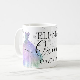 Personligen Quinceañera Mugg Födelsedagsfest Favor