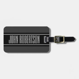 Personligen reser elegant stil för bagagemärkre | bagagebricka