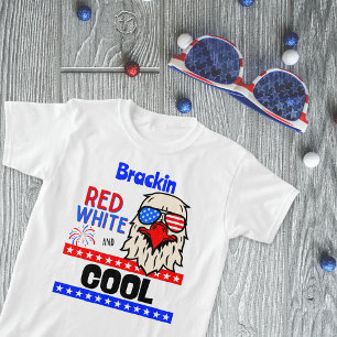 personligen "Röd, vit och COOLA" T Shirt