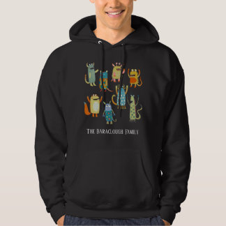 Personligen roligt Monsters Hoodie
