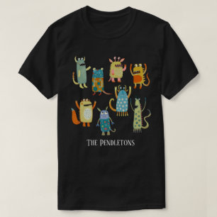Personligen roligt Monsters T Shirt
