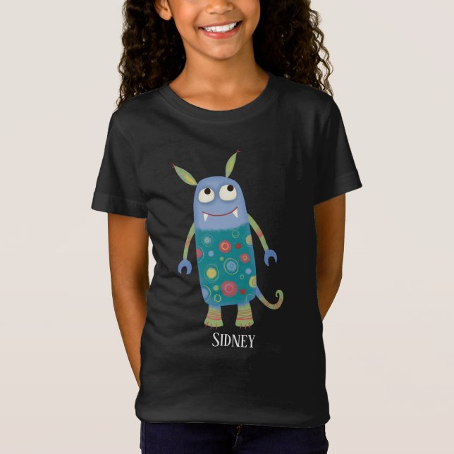 Personligen roligt Monsters T Shirt (Framsida)