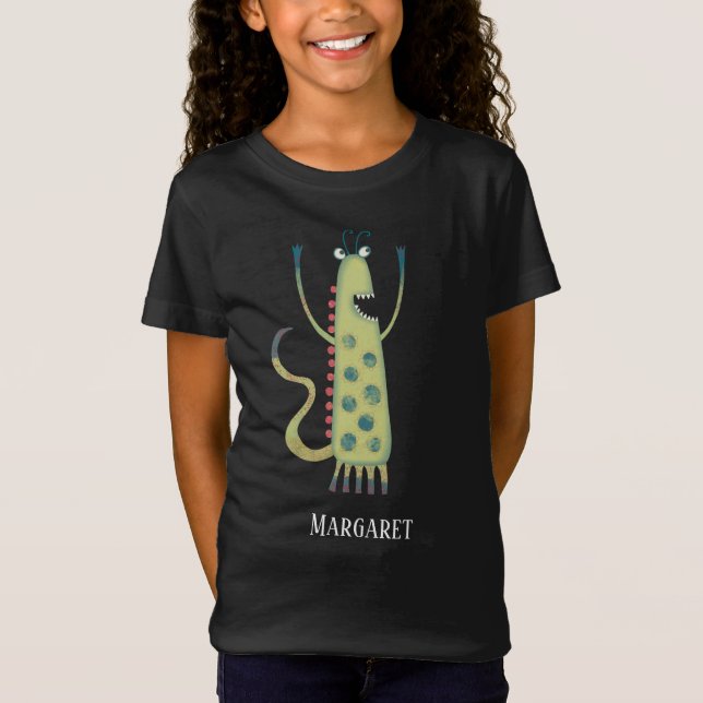 Personligen roligt Monsters T Shirt (Framsida)