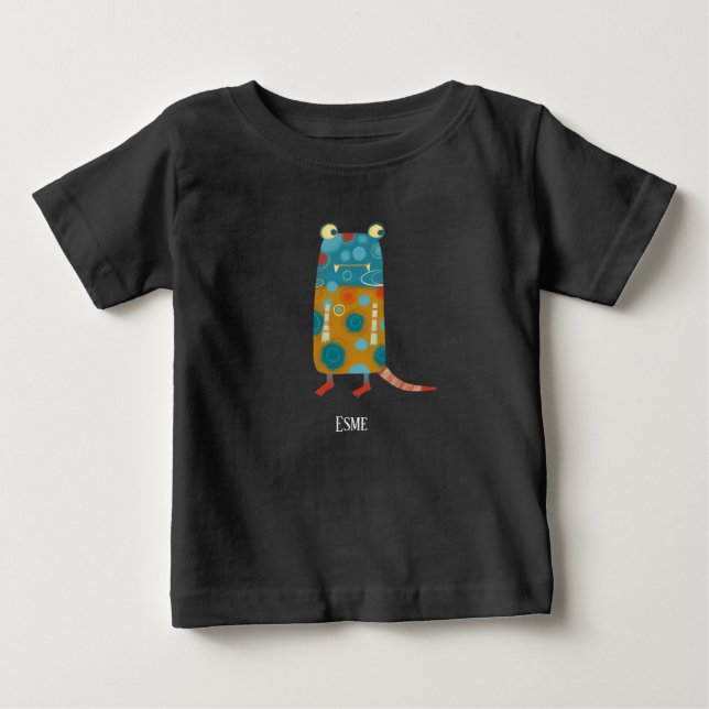 Personligen roligt Monsters T Shirt (Framsida)
