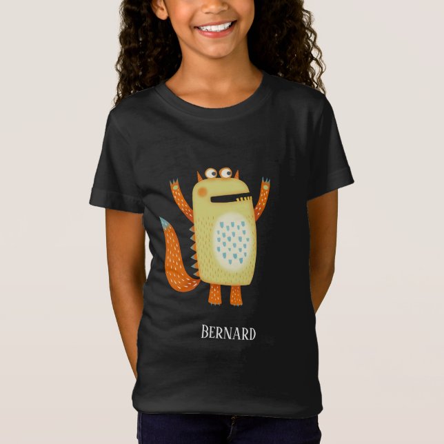 Personligen roligt Monsters T Shirt (Framsida)