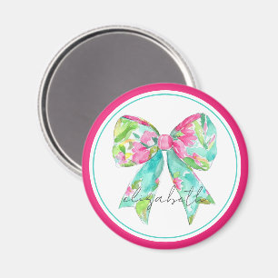Personligen Rosa och Grönt i disketteringsfack Magnet