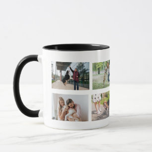 Personligen Samla foton Bilder Sublicering Mugg