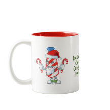 Personligen Santa Candy cane