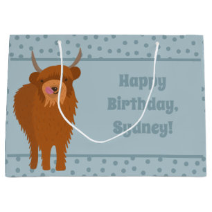 Personligen Scottish Highland Cattle Cow Graphic
