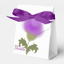 Personligen Scottish Thistle Flower Emblem Presentaskar