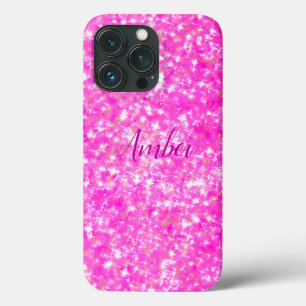personligen shock rosa Gnistra Glitter Elegant