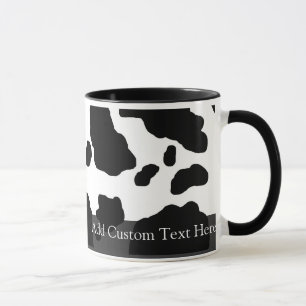 Personligen Skriv ut roligt Cow Mugg