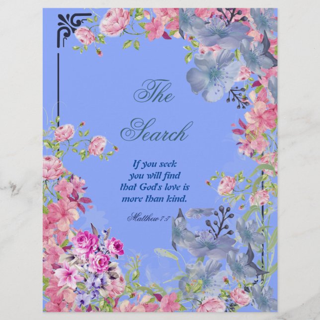 Personligen Sök Dikt Papper (Framsida)