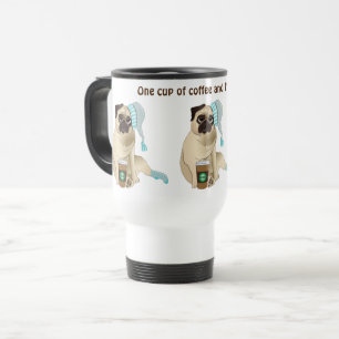 Personligen Sömnig Puppy-kaffe Resemugg