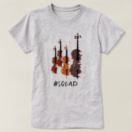 Personligen stränger Squadmusik T Shirt