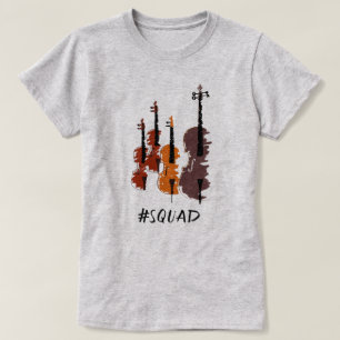 Personligen stränger Squadmusik T Shirt