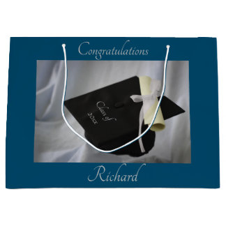 Personligen Studenten Blue Cap & Diploma