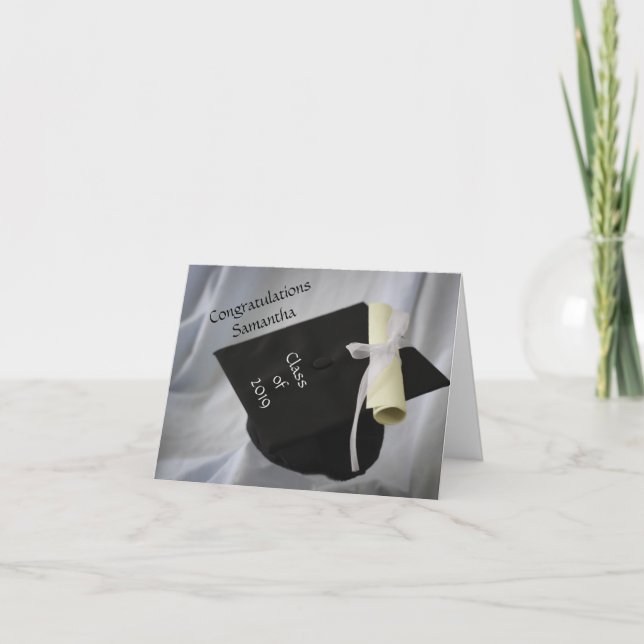 Personligen Studenten Card Kort (Framsida)