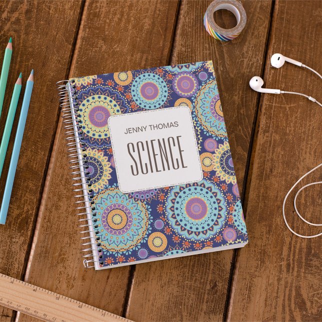 Personligen Subjekt Student Anteckningsbok (School subject notebook)