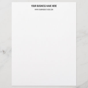 Personligen Text i QR-Anpassningsbarna  Letterhead Brevhuvud