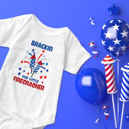 personligen "The Little Firecracker" T Shirt
