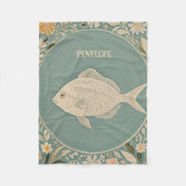 Personligen Tider för övergångstider Fleecefilt