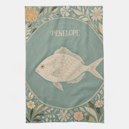 Personligen Tider för övergångstider Kökshandduk