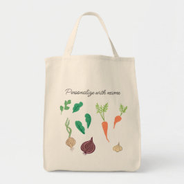 Personligen Tote Bag för vegetabiliska lantbrukare Tygkasse
