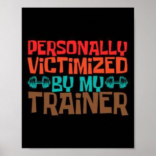 Personligen utsatt av min tränares personliga trän poster