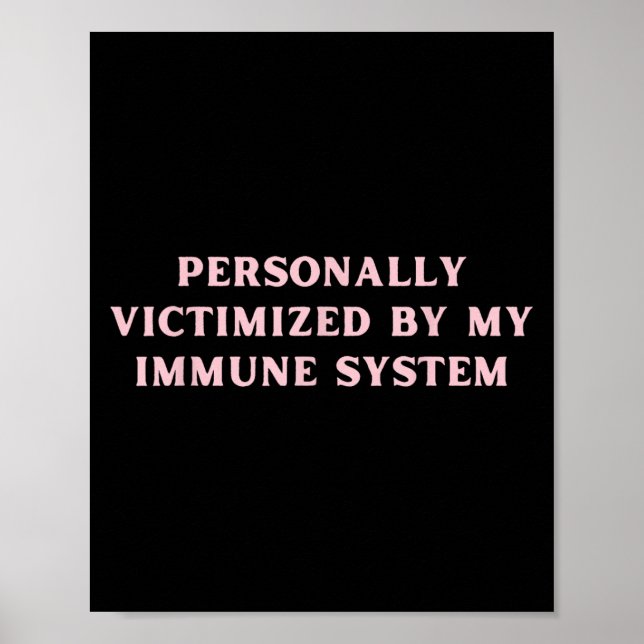 Personligen utsatt av mitt immunsystem kroniskt poster (Framsidan)