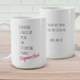 Personligen Vickade stepmoder-positiva adjektiv Kaffemugg