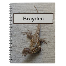 Personligen vild Lizard Anteckningsbok